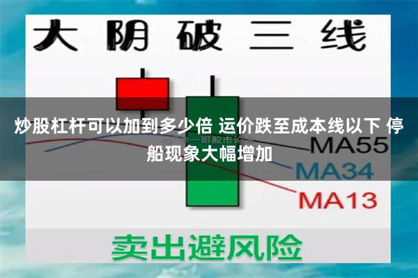 炒股杠杆可以加到多少倍 运价跌至成本线以下 停船现象大幅增加